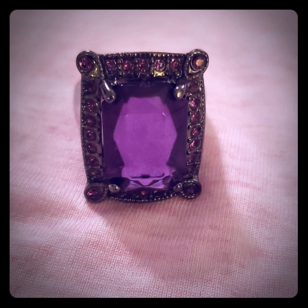 Purple Square Ring
